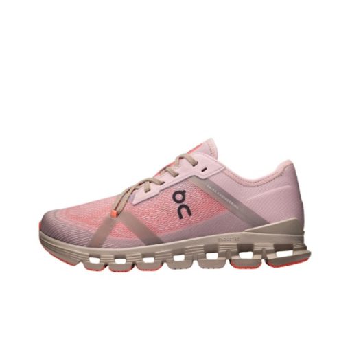 온 러닝 클라우드 X4 컴포트웨어 내마모성 로우탑 트레이닝화 Mauve/Salmon